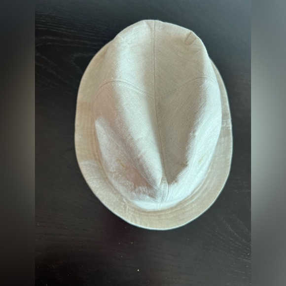 Hat Attack Classic Cream Fedora Hat - Picture 1 of 11